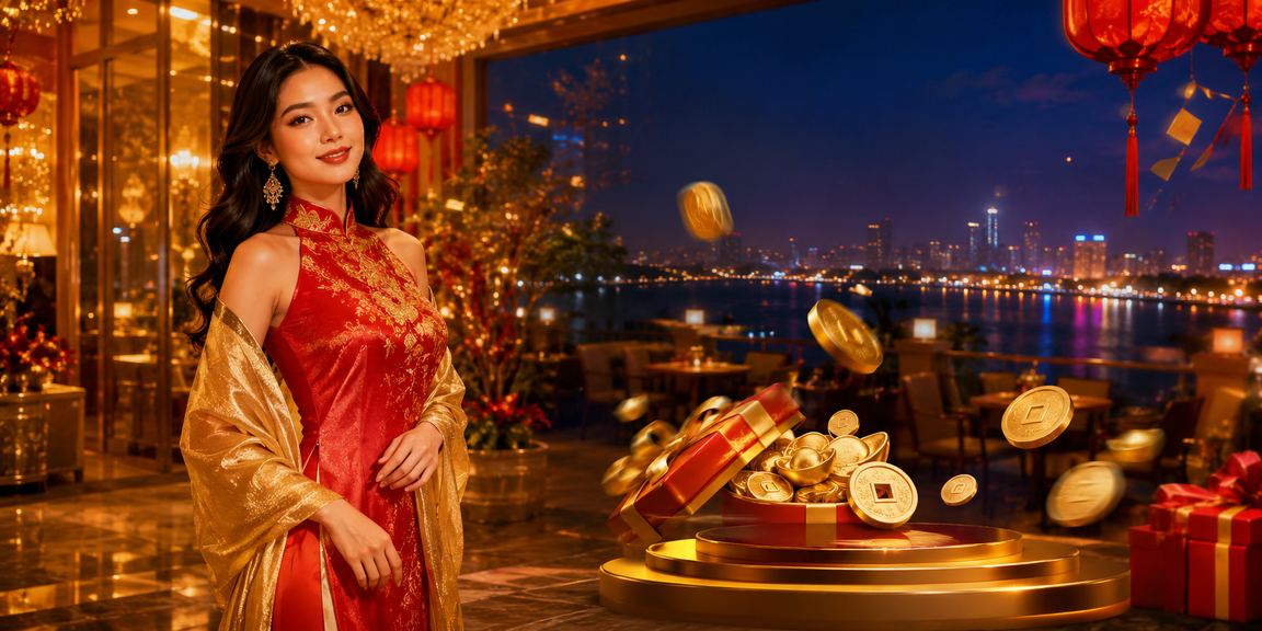 Cảnh sòng bài Hà Nội với trang phục áo dài truyền thống Việt Nam