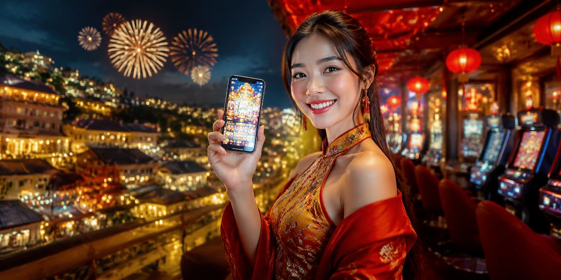Người dùng trẻ tại Sa Pa tận hưởng trải nghiệm casino trên điện thoại di động giữa không gian lễ hội