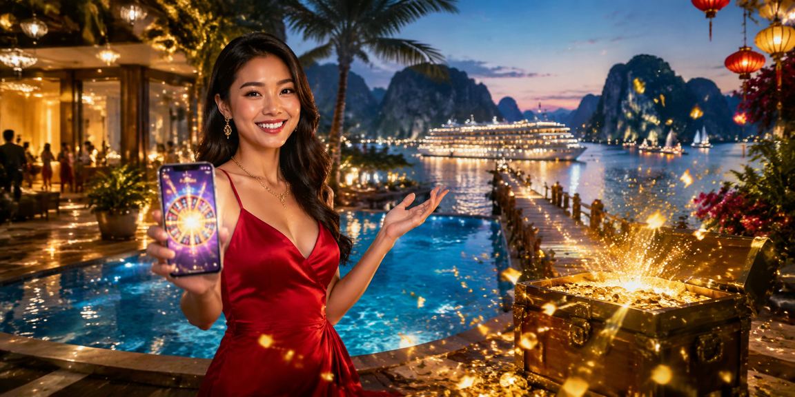 Người chơi Việt Nam theo dõi kết quả cá cược thể thao và casino trực tuyến trên màn hình lớn